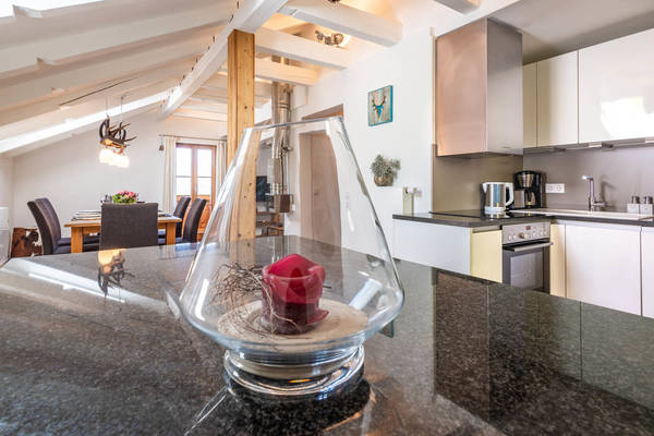 Ferienwohnung Hochsitz - Küchendekoration