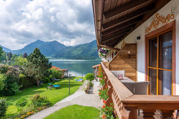 Ferienwohnung Seeheimat - Seeblick vom Balkon